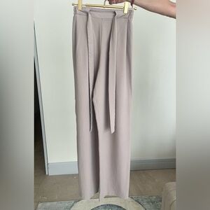 Zara Sand-Colored Wide Flowy Pants🤍🤎